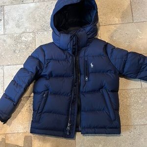 Kids Polo Winter Jacket with detachable hood